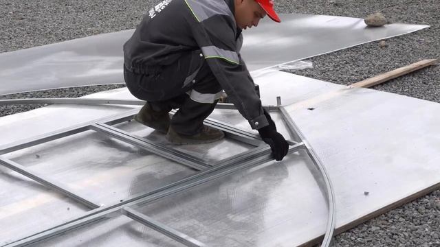 Инструкция по сборке Теплица Купольная смотреть онлайн