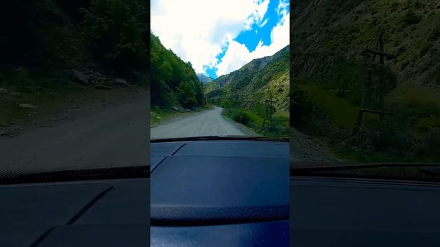 Рутульский район. дорога в с.Гельмец