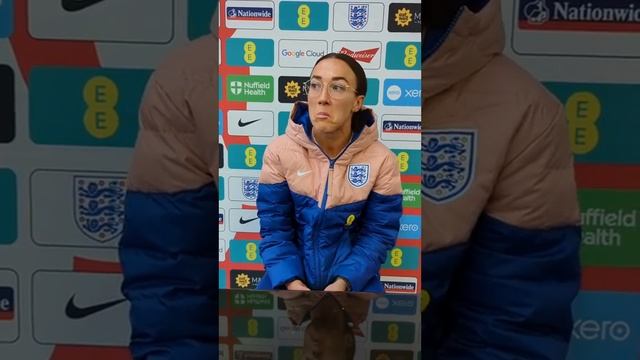 Lucy Bronze Discussing Her England Call Up For The Women's World Cup смотреть онлайн