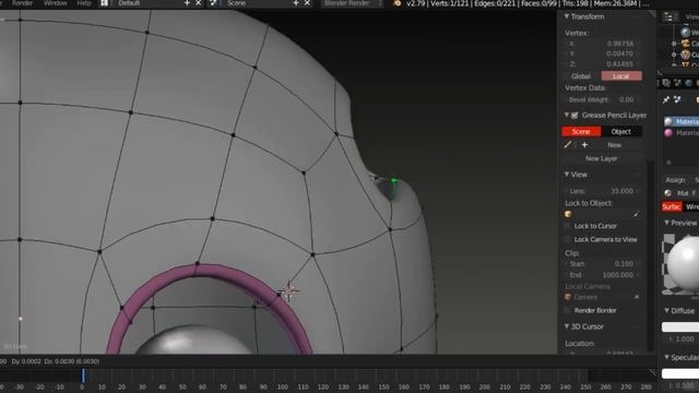 [Blender/FNAF] Speed Modeling: Twisted Funtime Freddy Part 1 смотреть онлайн
