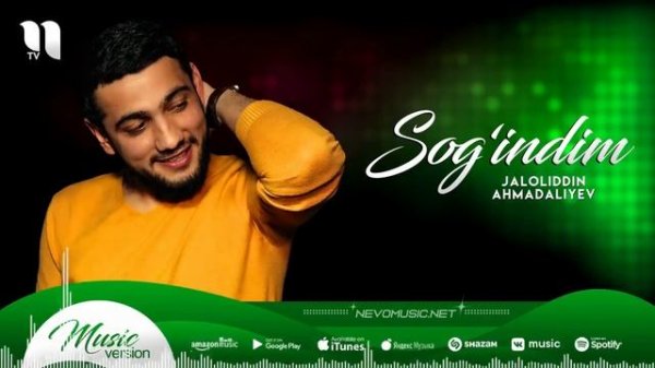 Jaloliddin Ahmadaliyev Sog'indim Жалолиддин Ахмадалиев Согиндим