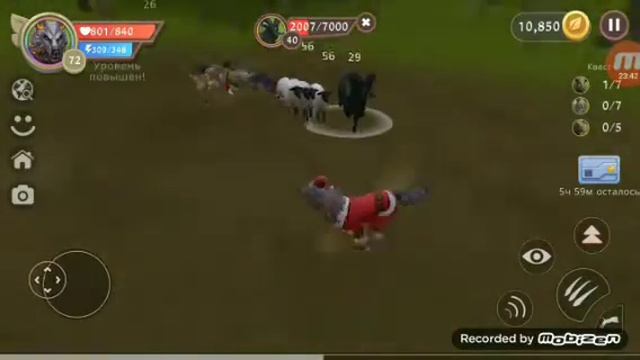 Играем 1 час в Wildcraft "зимнее обновление" ~ смотреть онлайн