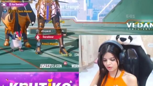 Krutika And Mamba Relation Leaked 😬|Krutika Highlight💖|@KrutikaPlays |@8bitMAMBA смотреть онлайн