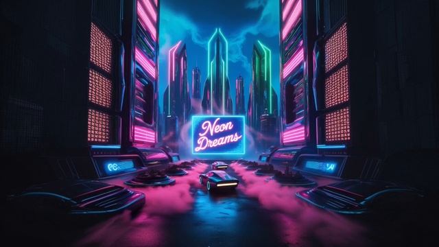 Neon Dreams 🎵 [ chill retrowave ] смотреть онлайн