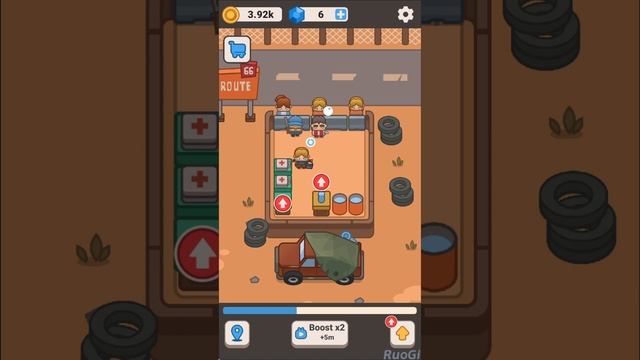 Idle Outpost: Upgrade Games - Part 1 Outpust 1,2 - Gameplay Walkthrough