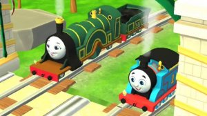 Паровозик Томас опять выиграл все свои заезды | Мультфильм Гонки для детей