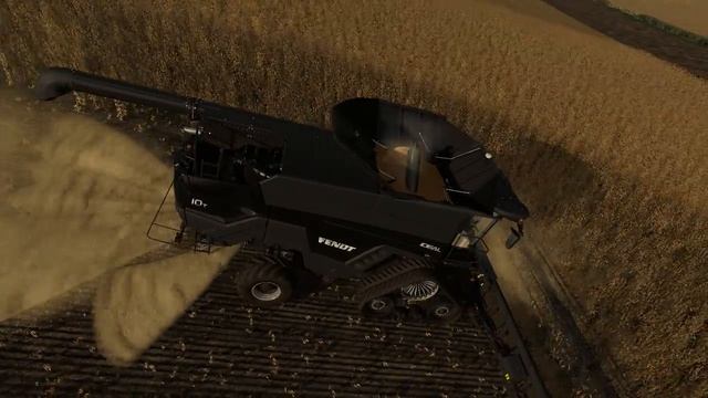 Fendt ideal 10T combining wheat drone footage ep2 смотреть онлайн