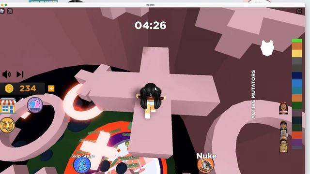 Playing tower of fun with shift lock only. We both cheated!! смотреть онлайн