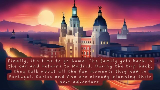 START LEARNING SPANISH with a Simple Story (Family Vacation) смотреть онлайн