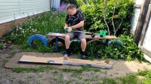 ЗАКАЗАЛ ТРИММЕР ДЛЯ ТРАВЫ Zitrek GreenCut . РАСПАКОВКА/ СБОРКА/ОБЗОР #жизньвдеревне