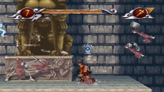 DISNEY'S HERCULES The Action Game Walkthrough - Level 4 -The Big Olive смотреть онлайн