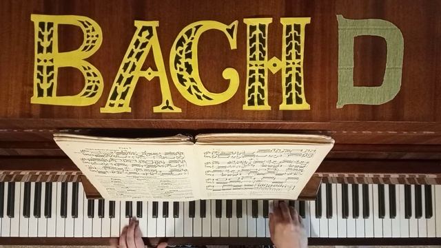 И. С. Бах ХТК I том. Фуга D-dur. Крайние голоса. Частичная тема смотреть онлайн