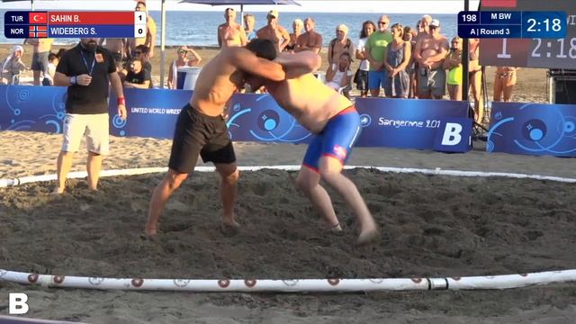 Round 3 Men's BW - +90 kg: B. SAHIN (TUR) v. S. WIDEBERG (NOR) смотреть онлайн