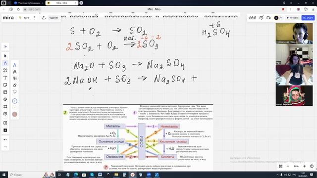 30.01.2025. Химия 9 кл. Урок 1. Повторение свойств халькогенов. Решение задач. смотреть онлайн