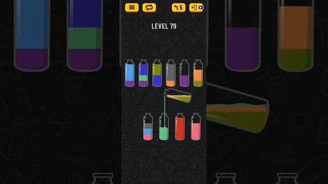 Water Sort Puzzle Level 79 WalkThrough Solution Gameplay | Fazie Gamer смотреть онлайн