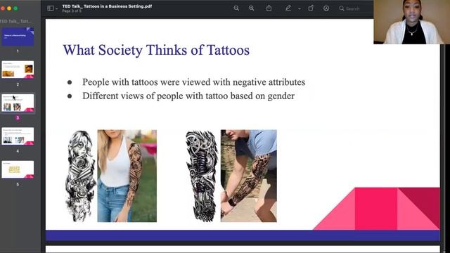 TED Talk: Tattoos in a Business Setting смотреть онлайн