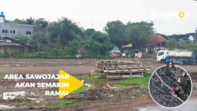 Pembangunan Jalan Tembusan, Exit Tol Sulfat - Malang || Dipastikan rampung dalam 150 Hari смотреть онлайн