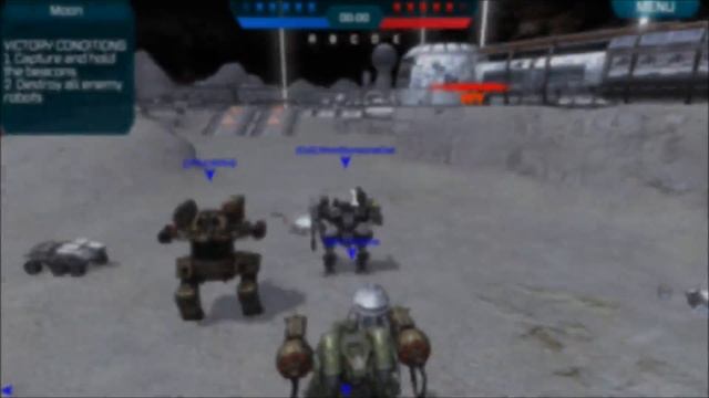War Robots - Moon Map Strategy Guide!!! - How to Support, Push, and Win! смотреть онлайн