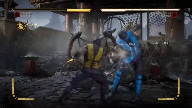 MK11 ~ Scorpion (Super UpperCut Combo) смотреть онлайн