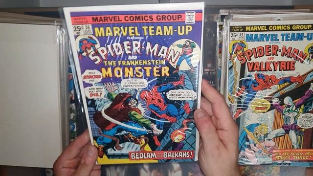 La mia collezione di fumetti Marvel dal 1970 ad oggi - MARVEL TEAM-UP SPIDER-MAN 1972 parte prima смотреть онлайн