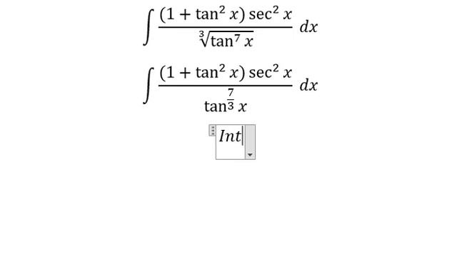 Calculus Help: Integral ∫ cosx/∛(sin^7 x cos^8 x ) dx - Integration by substitution смотреть онлайн
