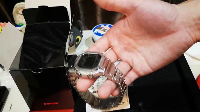 Casio G-shock GMW-B5000D Full Metal square - Marvelous!!! (First Impression) смотреть онлайн