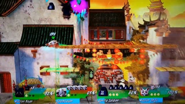 Kung Fu Panda Showdown OF Legendary Legends Master Boar Soothsayer Gorilla Soldier Master Shifu