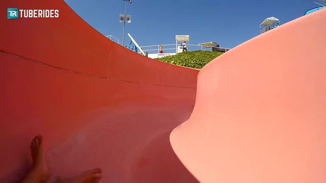 All Water Slides at Aquadiver Water Park in Spain! смотреть онлайн