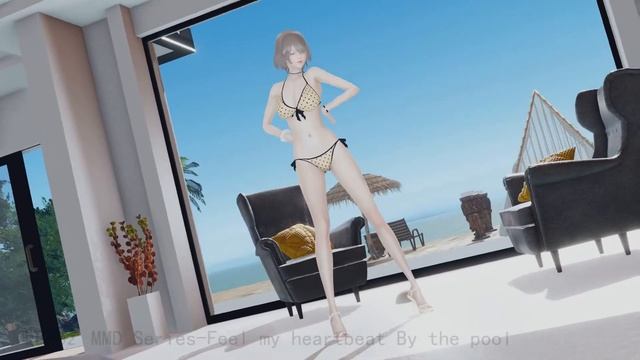 Beauty Dance |MMD series -Rita丽塔.Feel my heartbeat By the pool смотреть онлайн