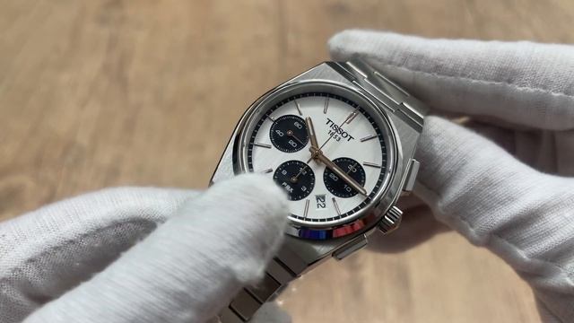 Tissot PRX Chronograph Panda Automatic T137.427.11.011.00 Watch | Review Valjoux Relogios