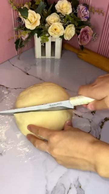 рогалики с варёной сгущенкой