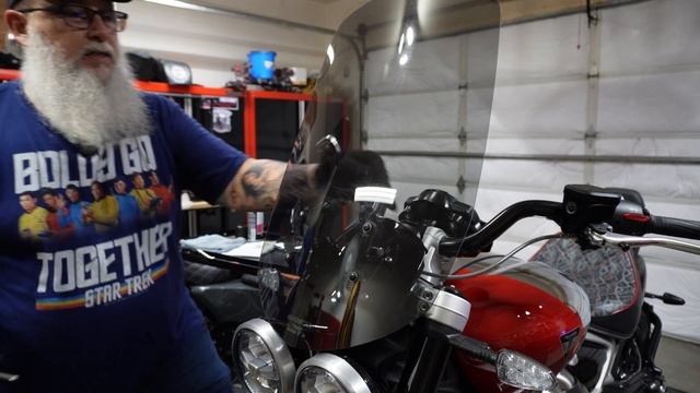 2023 Rocket 3 GT - Madstad Windshield Upgrade смотреть онлайн