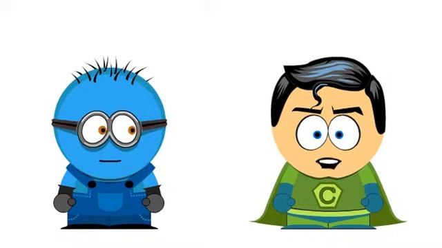 Мультик #3 иду с синим человечком на тусу смотреть онлайн