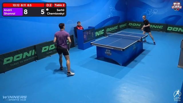 02:45 Andrii Shamrai 2-3 Serhii Cherniavskyi West 6 WIN CUP 21.02.2023 | TABLE TENNIS WINCUP смотреть онлайн