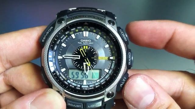 Titanium Casio Protrek PRG-500T-7DR Watch.