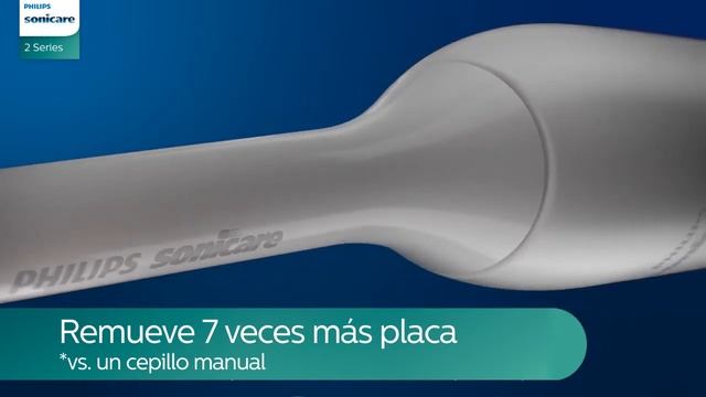 Philips Sonicare Series2 | Elimina 7 veces más Placa que un Cepillo Manual смотреть онлайн