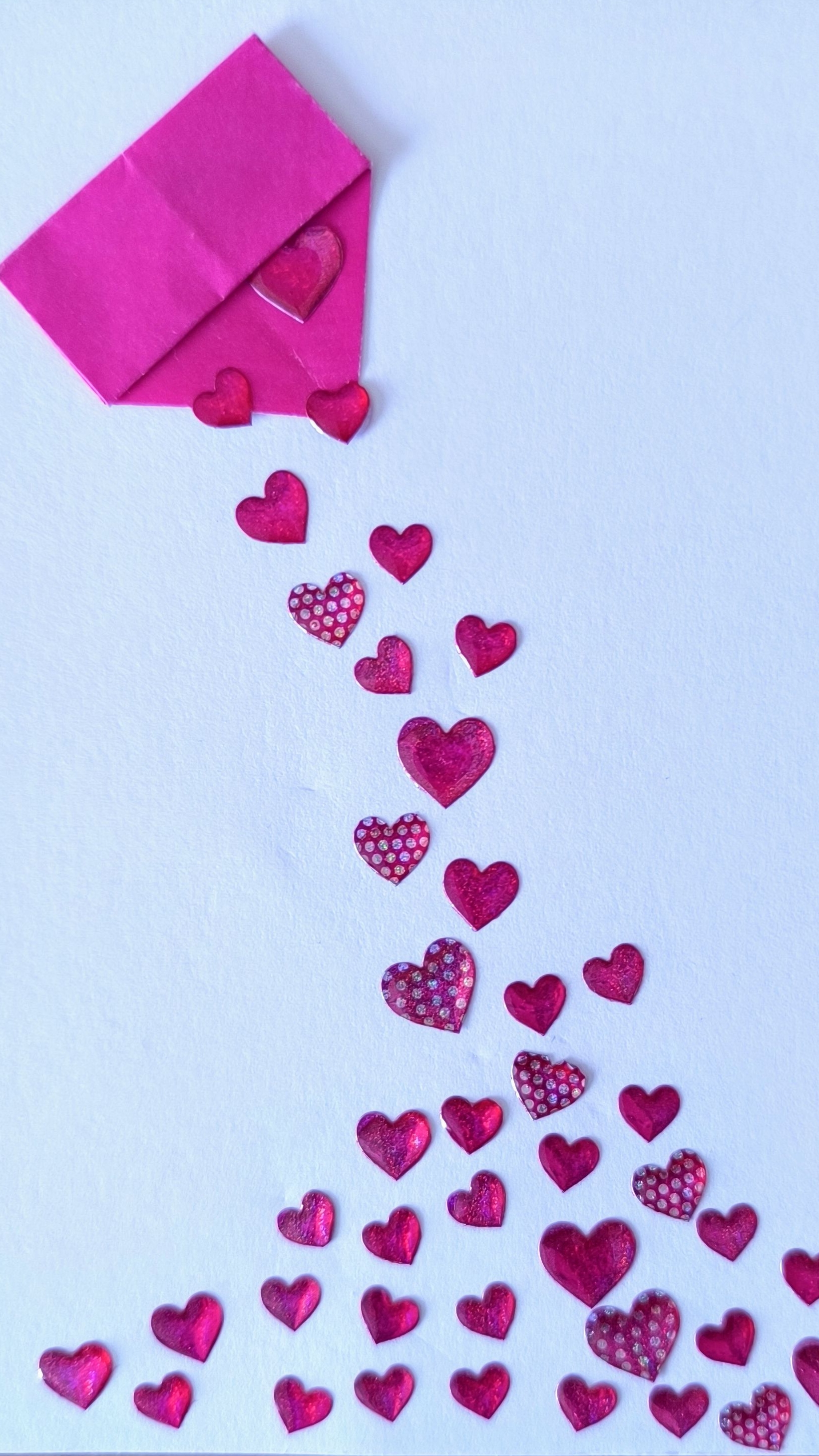 Как сделать Валентинку. Открытка на День Святого Валентина своими руками. Валентинка за 5 минут. смотреть онлайн