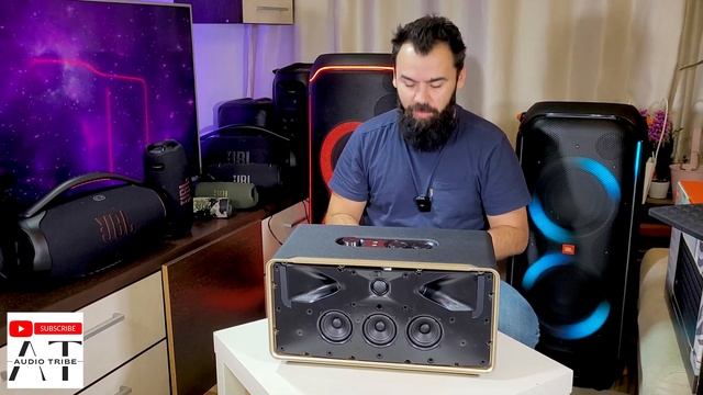JBL Authentics 500 WITHOUT Cover Sound Test at max volume - Amazing BASS and Best Audio Quality смотреть онлайн