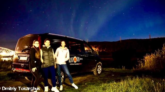 Aurora Hunting In the city of M northern lights from Visit Murmansk. #auroravillage #visitmurmansk смотреть онлайн