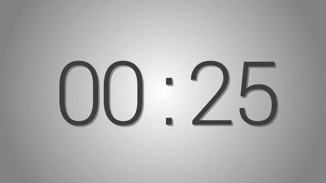 54 Seconds countdown Timer - Beep at the end | Simple Timer (fifty-four sec) смотреть онлайн