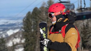 Горнолыжный курорт Манжерок. Обзор зоны катания. Январь 2025