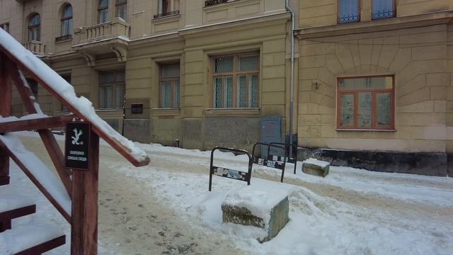 Lviv city center walk смотреть онлайн