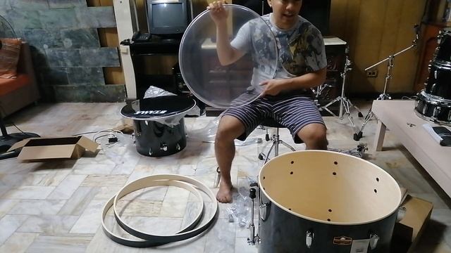 TAMA IMPERIALSTAR DRUMSET (UNBOXING, ASSEMBLY AND TUNING) смотреть онлайн