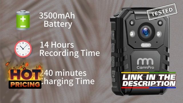 Cammpro I826Pro 2K 1400P HD 40MP 14 Hours price, review | Aliexpress смотреть онлайн