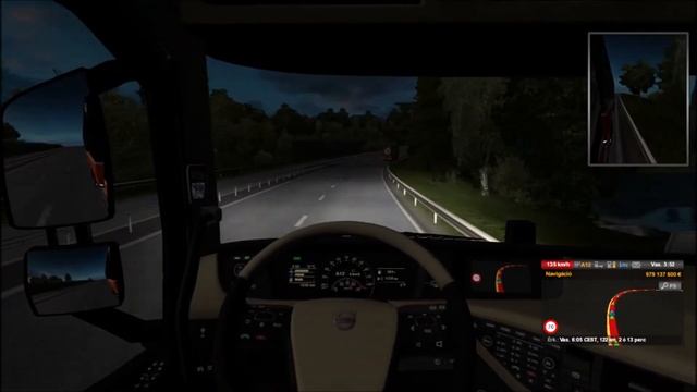 ETS2 SP gameplay Műanyag fóliatekercsek (18 t) szállítása Linköping-ből Kalmar-ba смотреть онлайн