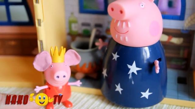 Свинка Пеппа Все серии подряд. Мультик из игрушек - Выпуск №3 смотреть онлайн