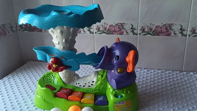 Розвиваюча іграшка "Навчальний слон з кульками". Vtech. смотреть онлайн