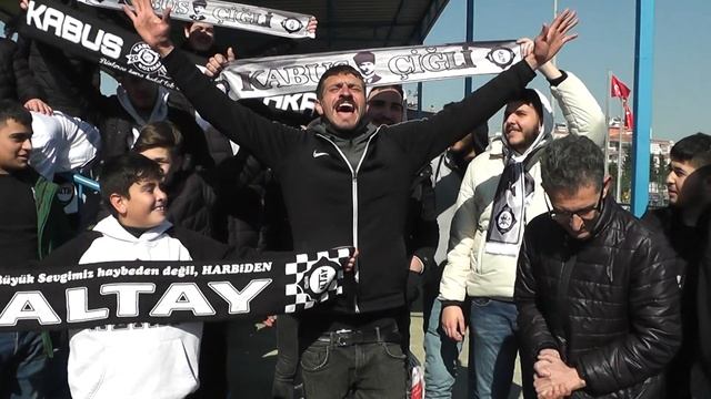GÖZTEPE ALTAY MAÇI ÖNCESİ ALTAY TARAFTARININ GÖRÜŞLERİ смотреть онлайн