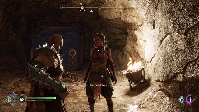 Freya Talks About Kratos Wife FEYA |God Of War Ragnarok| смотреть онлайн