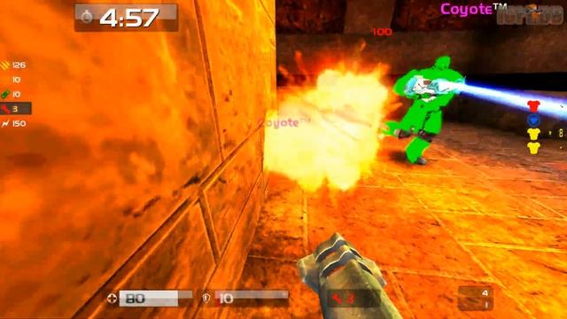 Quake Live: temporon (pov) vs coyote dm13 смотреть онлайн